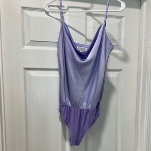 She + Sky Lavender Bodysuit